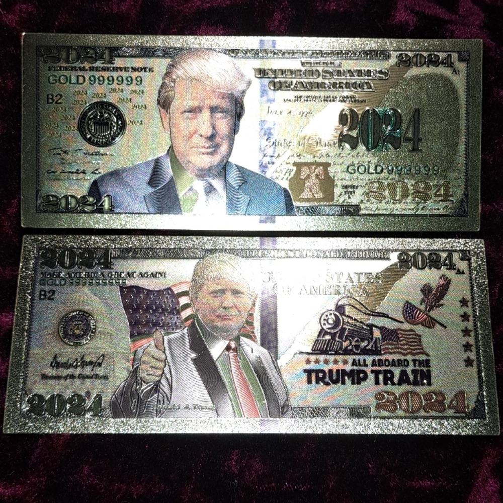 TRUMP Gold 2024 Commemorative Art